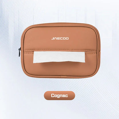 Leather Tissue Box Holder Car Seat Back Organizer Chery Jaecoo J7 J8