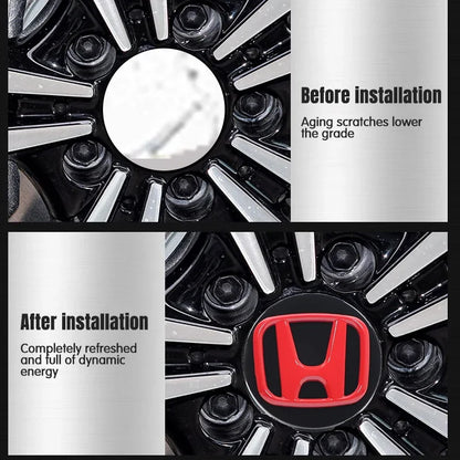 4Pcs Honda Wheel Center Hub Caps 69mm 62mm 58mm