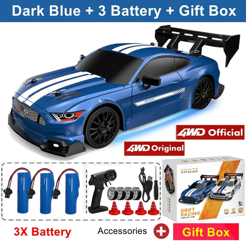RC 4WD Drift Car – GTRPRO & AE86PRO - GTRPRO DK BLU 1B Box