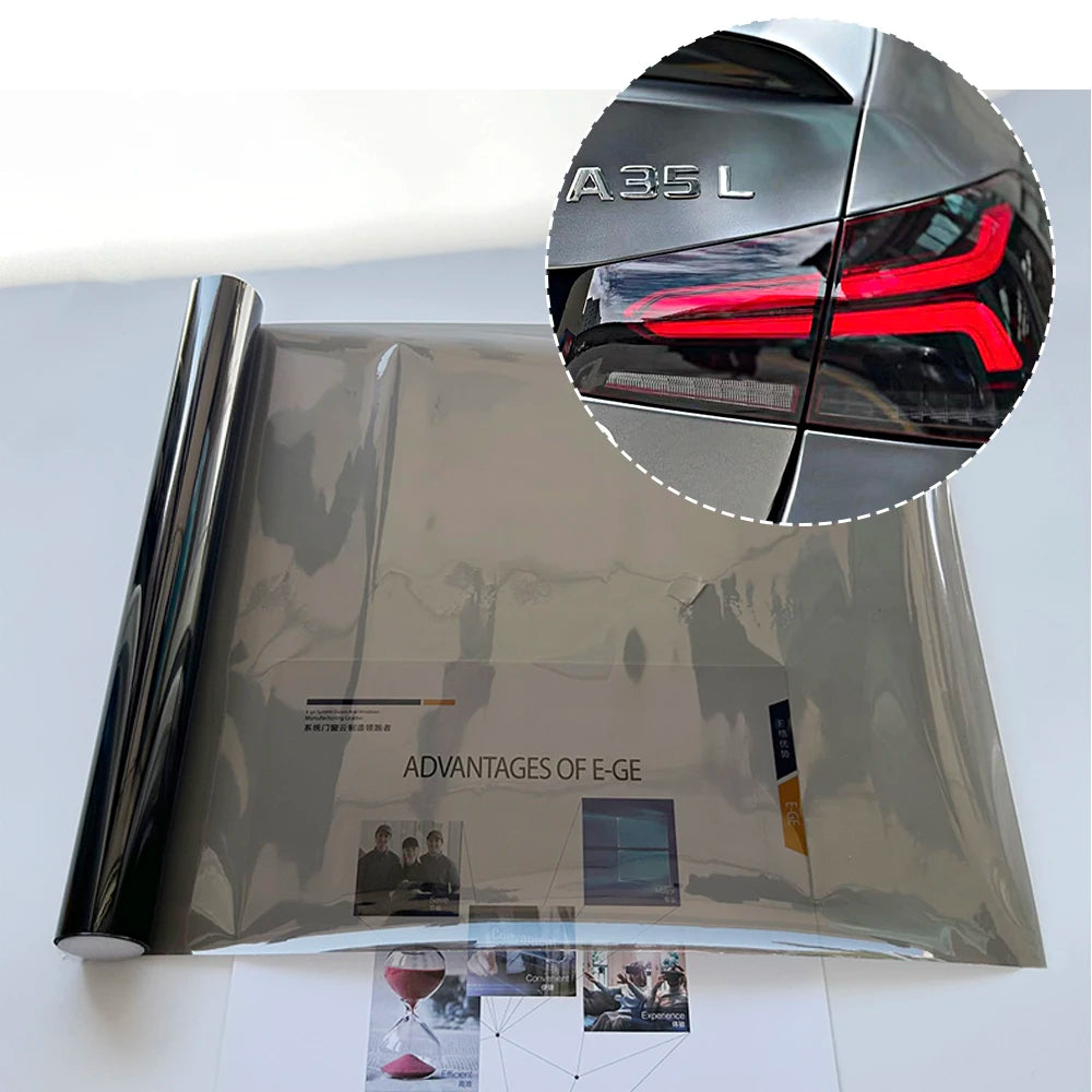 Headlight & Taillight Tint Vinyl Film for Cars — Self-Adhesive Foil
