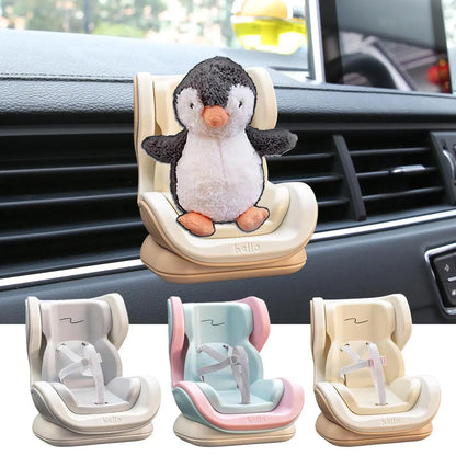 Mini Doll Car Seat Plush Toy