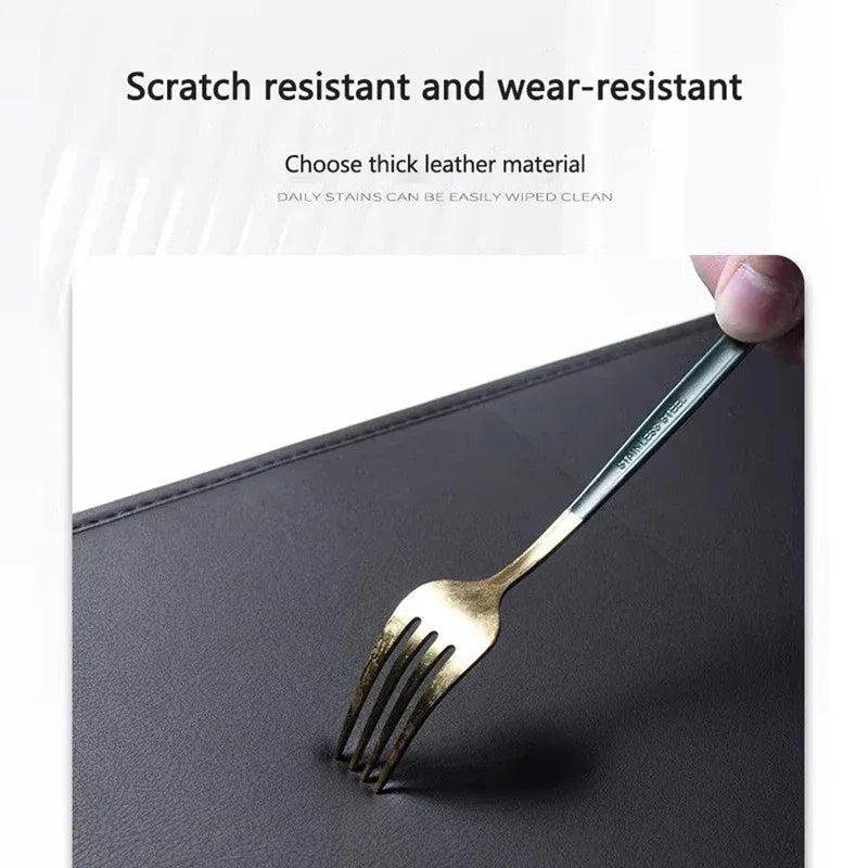 KIA Car Seat Back Protector Anti-Kick Mat - Black