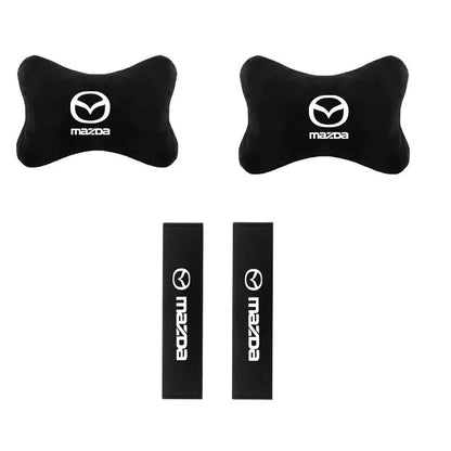 Mazda Neck Pillow and Seat Belt Pad