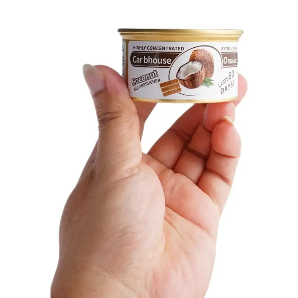 Bubble Gum Scent Car Air Freshener Organic Can Odor Eliminator - A