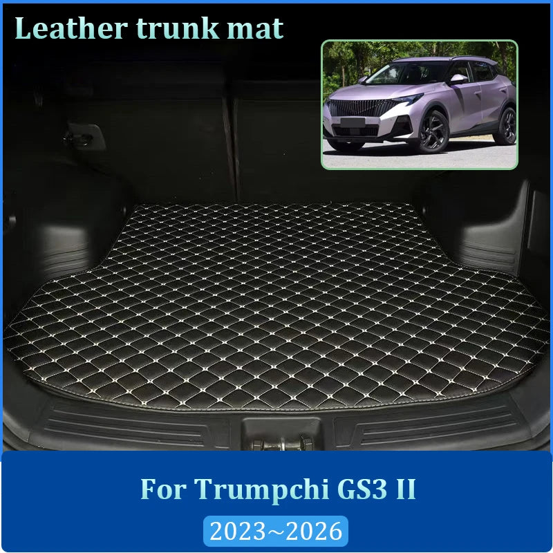 Leather Car Trunk Mat Trumpchi GS3 II GAC Emzoom MK2 2023-2026