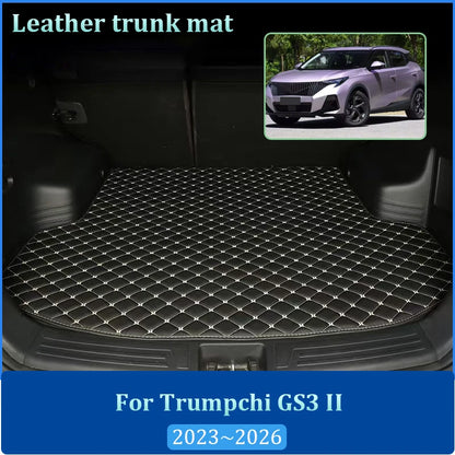 Leather Car Trunk Mat Trumpchi GS3 II GAC Emzoom MK2 2023-2026