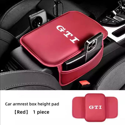 Volkswagen PU Leather Armrest Cushion Storage