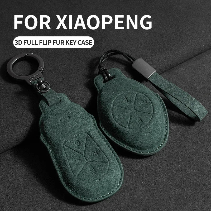 XPeng Suede Key Case