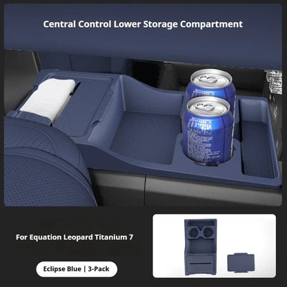 BYD Ti7 Lower Centre Console Silicone Storage Box