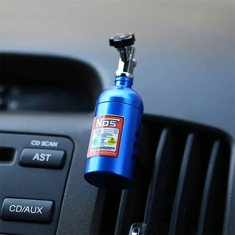 Turbo Car Air Freshener Aluminum Vent Clip Diffuser - A