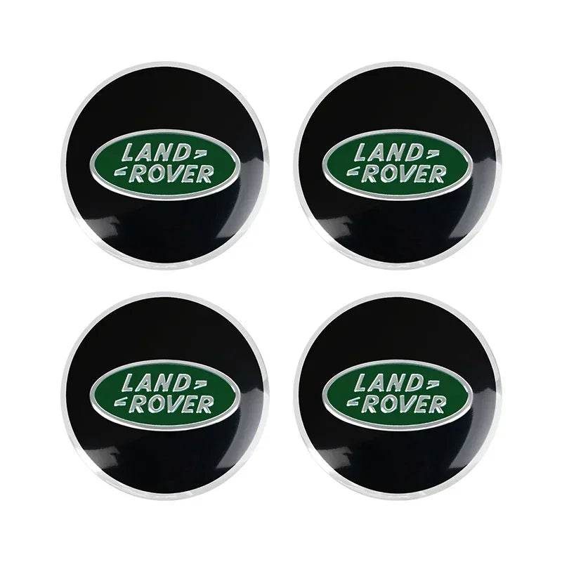 4Pcs 62MM Land Rover Wheel Center Caps