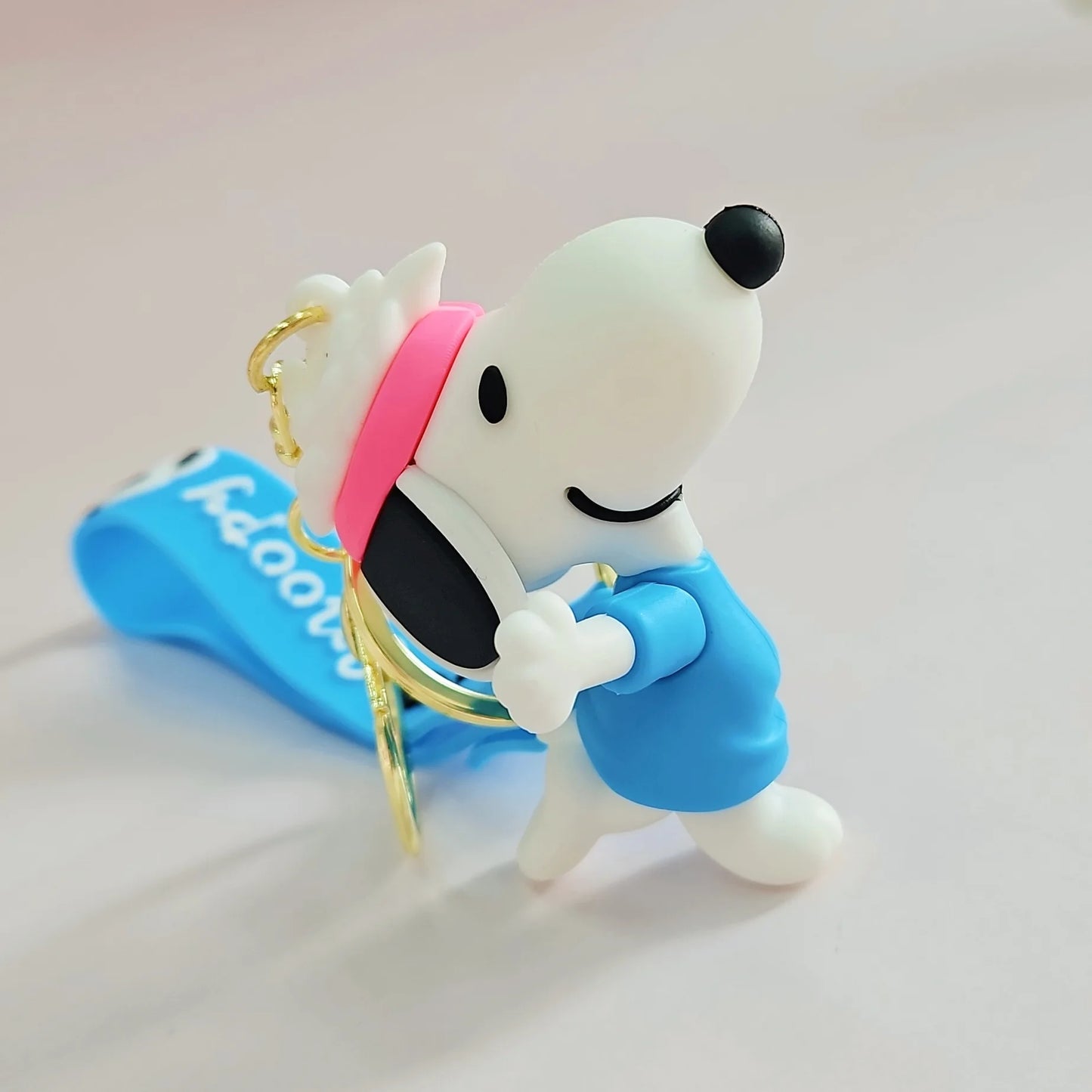 Snoopy & Charlie Keychain – Cute Bag Pendant & Car Key Ring