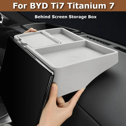 BYD Ti7 Behind-Screen Dashboard Storage Box