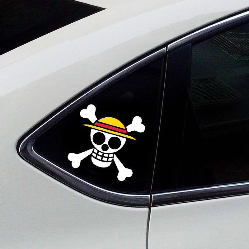 One Piece Chibi Fuel Cap Decal
