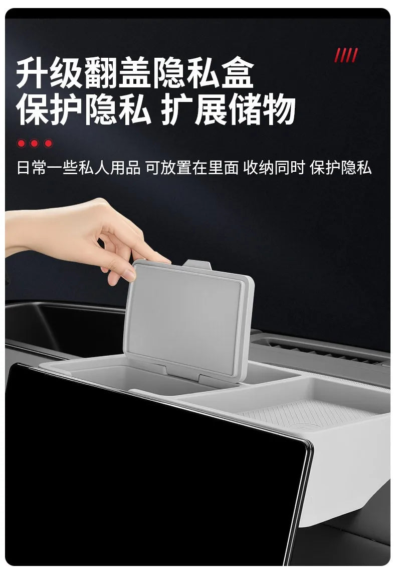 BYD Ti7 Behind-Screen Dashboard Storage Box