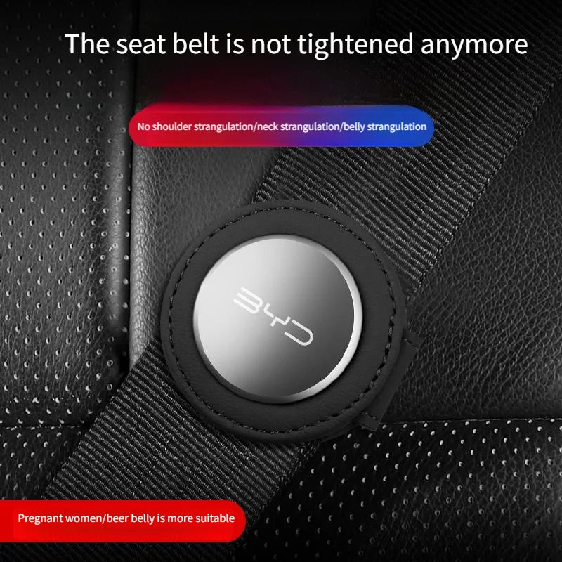 Adjustable Seat Belt Positioner for Child or Pregnancy Use