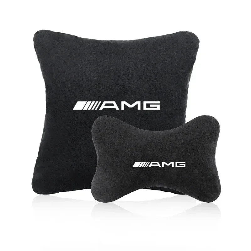 Mercedes AMG Neck & Lumber support Pillow and Shoulder Pad - Neck & Lmber Pillow