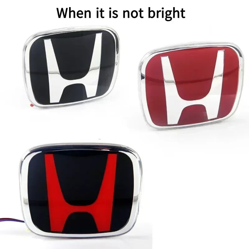 Honda LED Light Emblem Badge – Illuminated Front Rear Trunk Logo