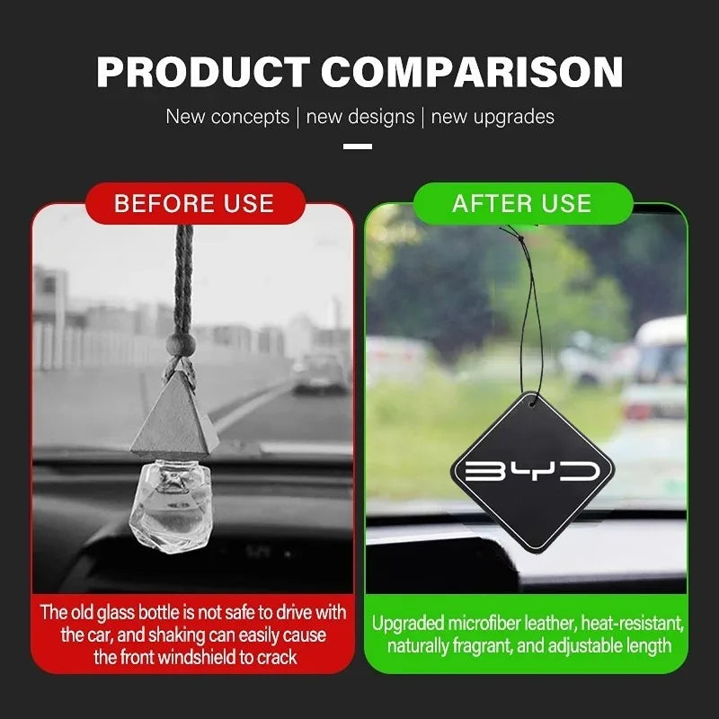 BYD Car Air Freshener Paper Card