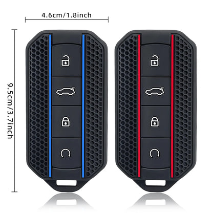 Premium Silicone Key Case Cover for Chery Jaecoo J5 2025 2026