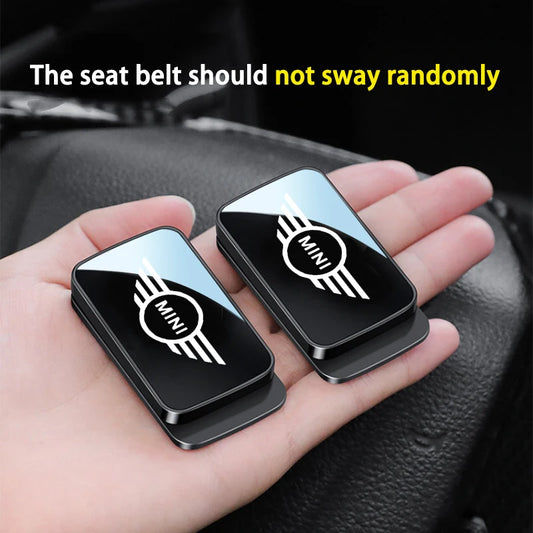 Mini Cooper Seat Belt Holder – Magnetic Stabilizer Clip for F54 F55 F56 F57 F60 R50 Models - 