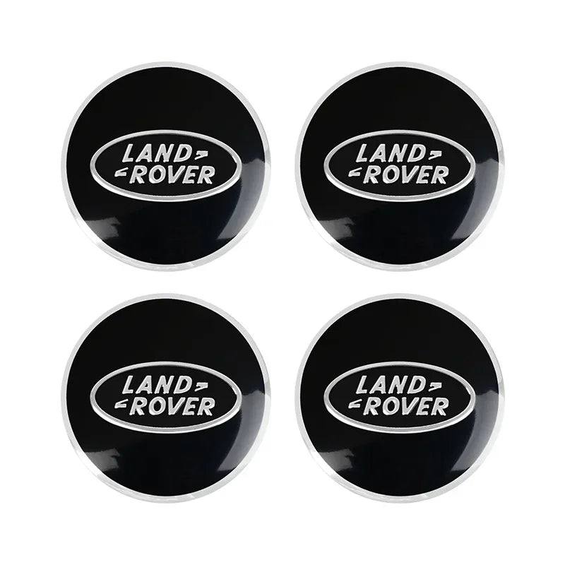 4Pcs 62MM Land Rover Wheel Center Caps
