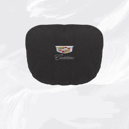 Cadillac Escalade Breathable Neck Pillow & Lumbar Support XT4 XT5 ATS CTS SRX XTS BLS GT4 - headrest 1pc white