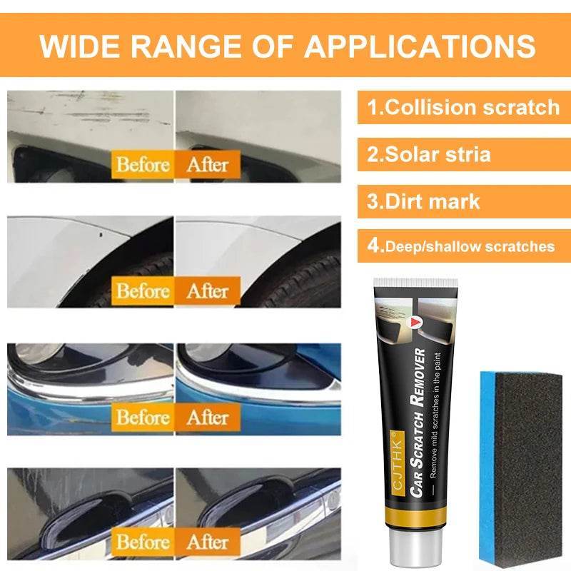 Car Scratch Remover & Paint Repair Compound – Swirl Remover & Polishing Wax for Auto Body Care - 1 PC