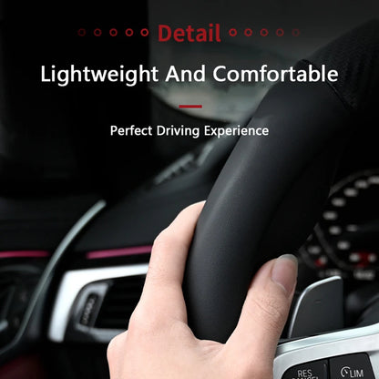 Mazda Carbon Fiber Leather Steering Wheel Cover