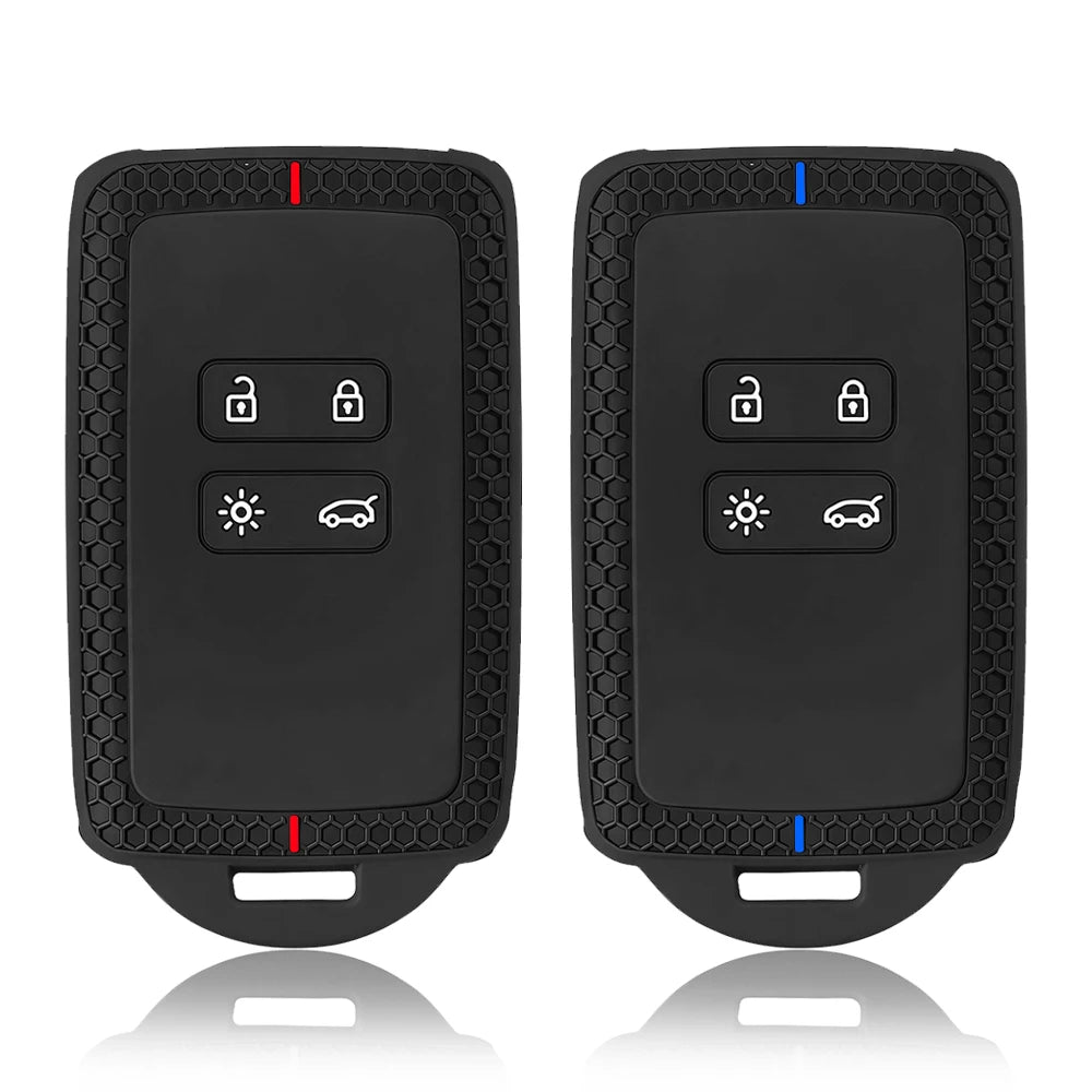 silicone car key case cover for dacia Duster logan 3 jogger sandero for Renault Clio 5 Megane 4 Zoe Kadjar Captur Arkana Koleos
