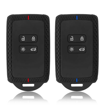 silicone car key case cover for dacia Duster logan 3 jogger sandero for Renault Clio 5 Megane 4 Zoe Kadjar Captur Arkana Koleos