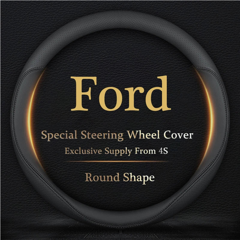 Ford Leather Steering Wheel Cover