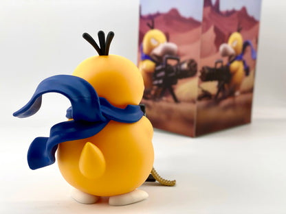 Pokemon Psyduck Gatling Gun Anime Figure