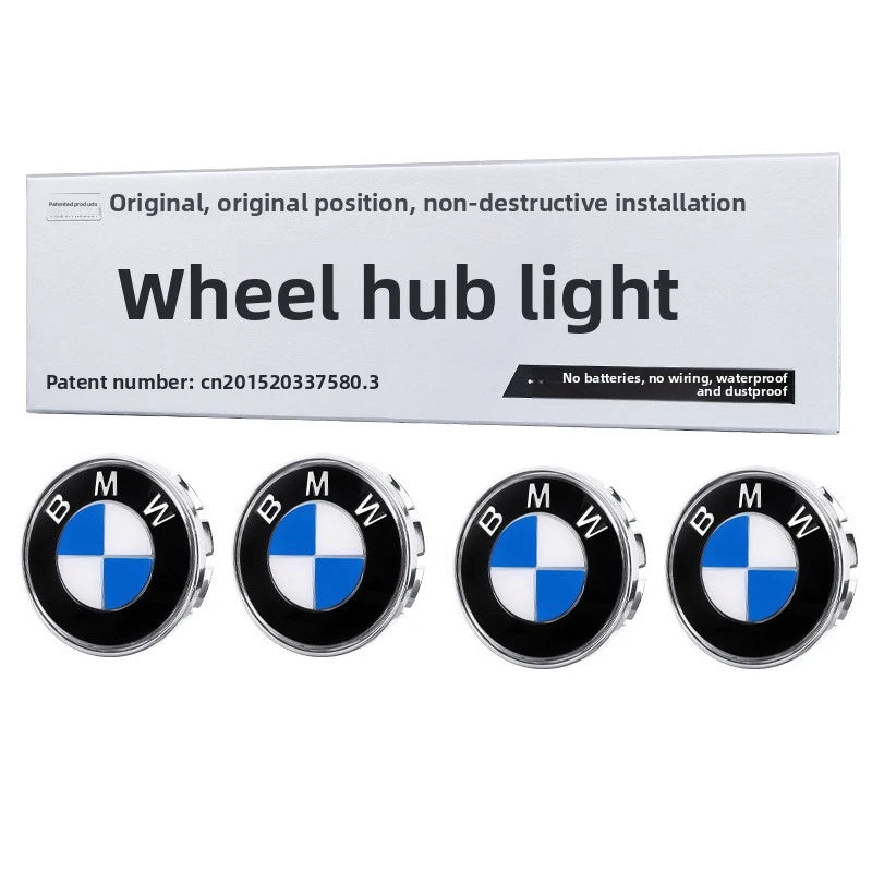 BMW Magnetic Levitation LED Wheel Hub Lights