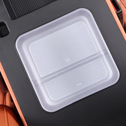 BYD Ti7 Centre Console Armrest Storage Organiser - Transparent 1pcs