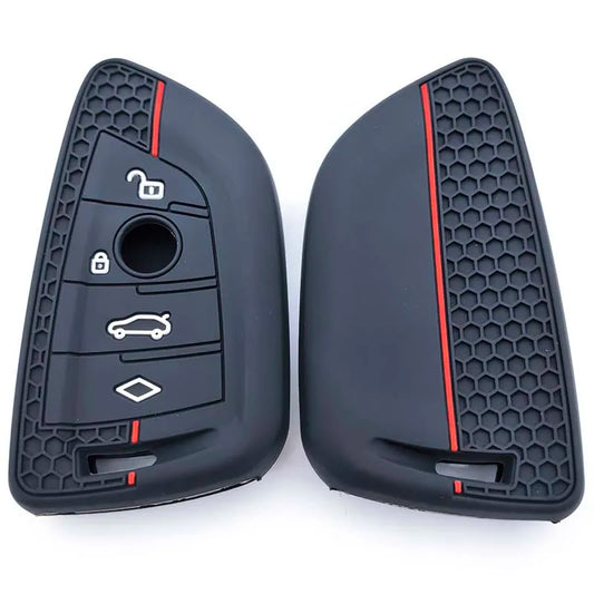 BMW G-Series Silicone Key Cover with Keychain — G20, G05, iX3