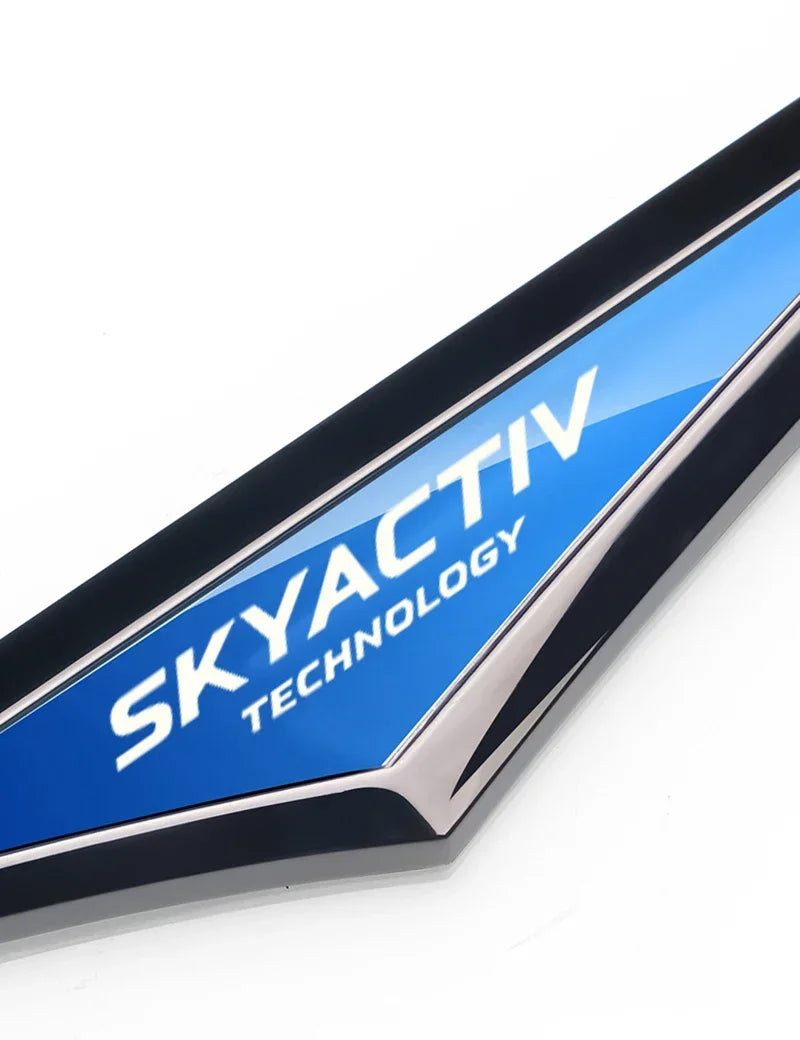 Mazda 3D Alloy Car Stickers – 2-Piece Decorative Emblem Set