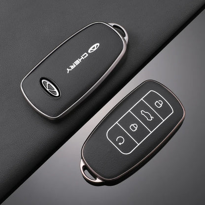 TPU Car Key Case Cover for Chery Omoda C5 Tiggo 8 Arrizo 5 2021-2023