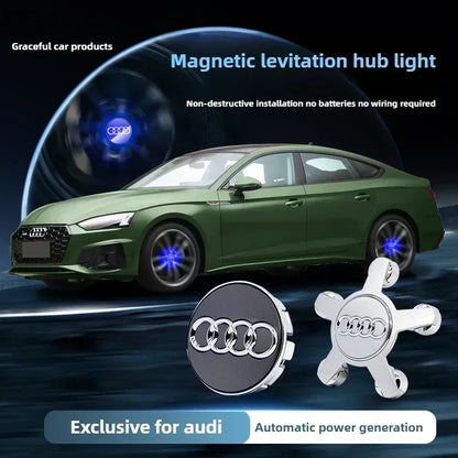 Audi LED Hub Center Caps