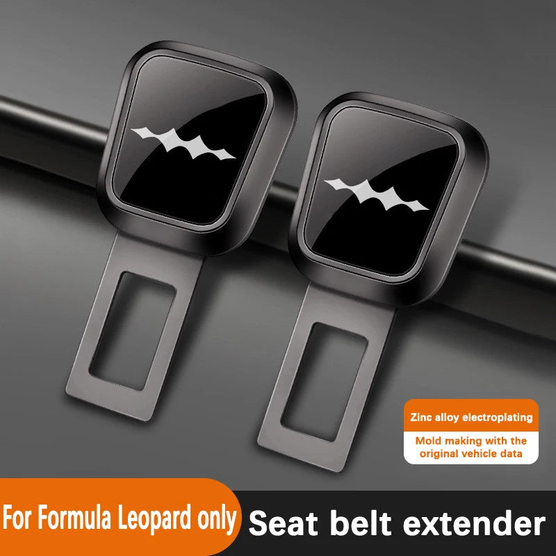 BYD Leopard Seat Belt Clip Accessory – 2-Piece Set
