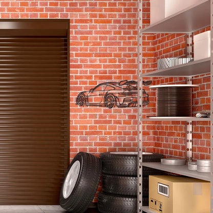 Car Metal Wall Art – Black Metal Car Design Home Decor