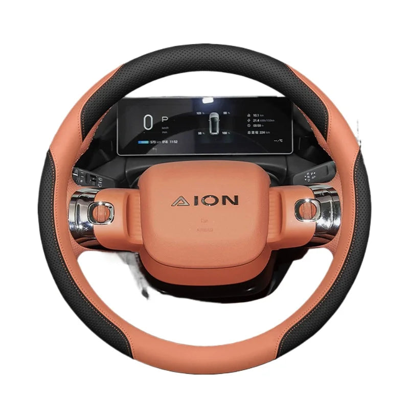 Leather Steering Wheel Cover for GAC Aion V 2024 2025 2026