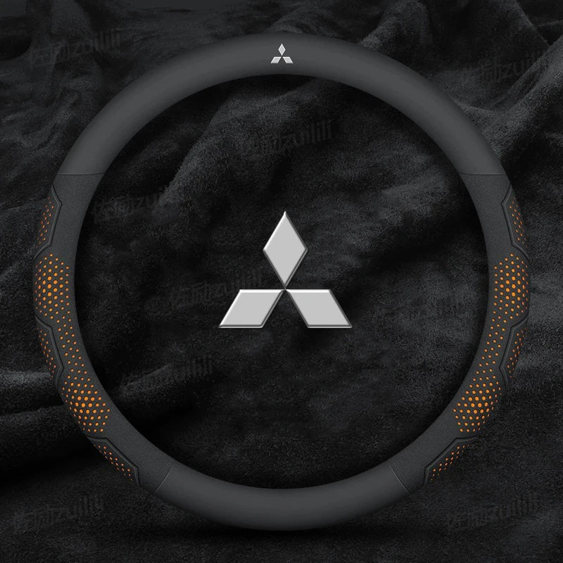 Mitsubishi Steering Wheel Cover – Outlander, ASX, Lancer, Pajero, Triton, L200, Colt, Galant, Delica, Eclipse, Ralliart