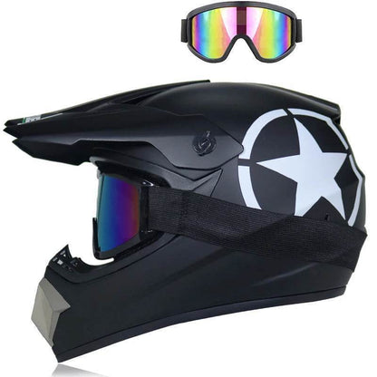 Kids Off-Road Motorcycle Helmet - 41 / L