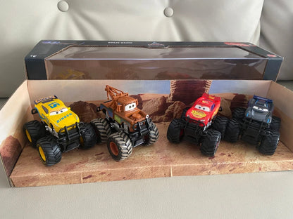 Disney Pixar Cars Off-Road Set – 4pcs Pullback Alloy Models - 6705 plastic