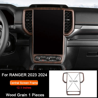 Ford Ranger Wildtrak Wood Grain Trim - Central Screen 12.1