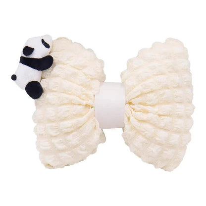 Cute Panda Car Neck Pillow Universal Headrest Support Auto Seat