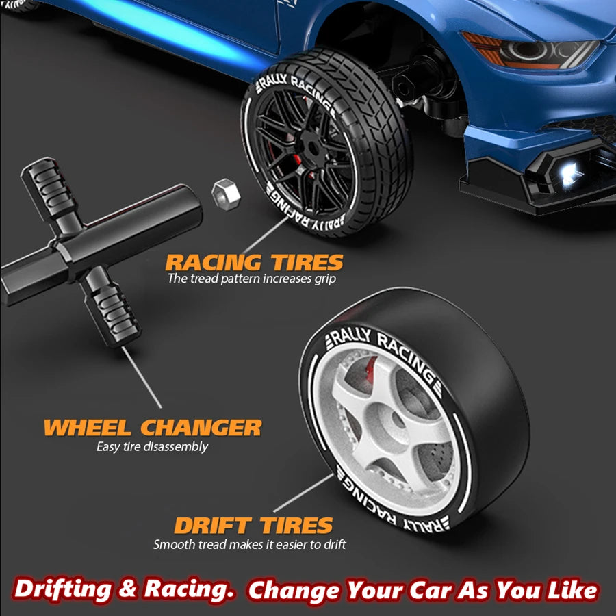 RC 4WD Drift Car – GTRPRO & AE86PRO - GTRPRO DK BLU 1B Box