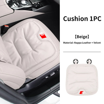 Audi Seat Covers | Universal Front & Rear Cushion Protectors - Cushion Mocha Brown