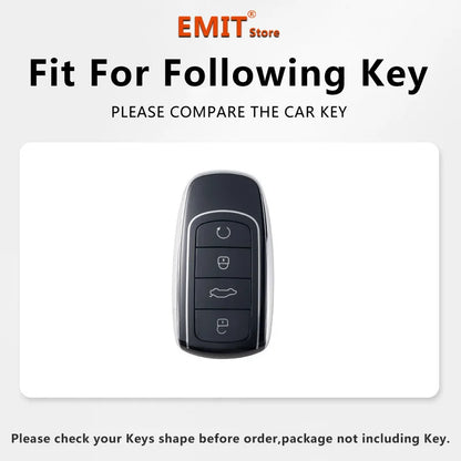 Zinc Alloy Key Case Fob for Chery Omoda C5 5 9 PHEV 2025 2026